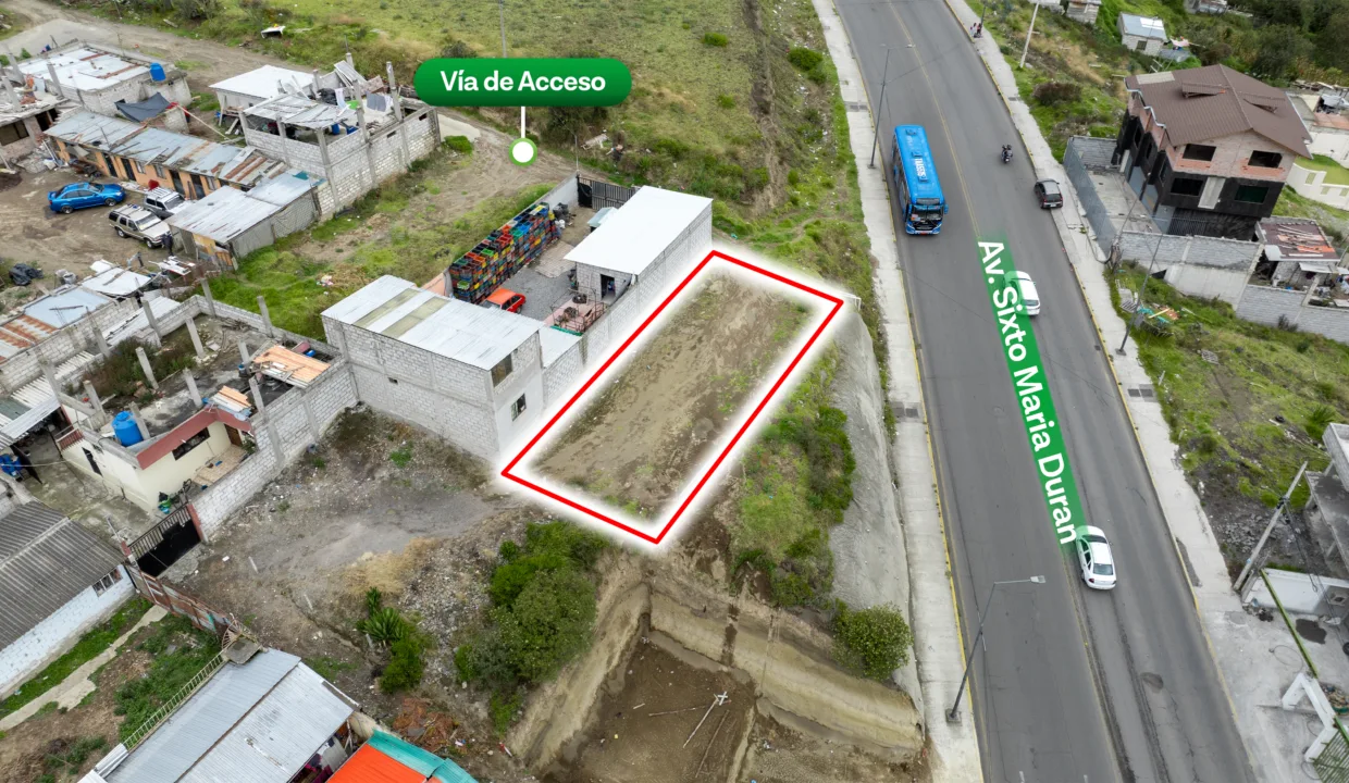 Terreno en Huachi Grande