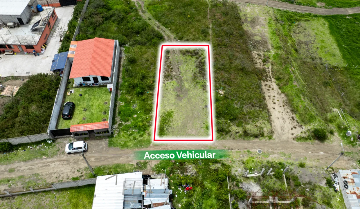 Terreno en Huachi San Alfonso